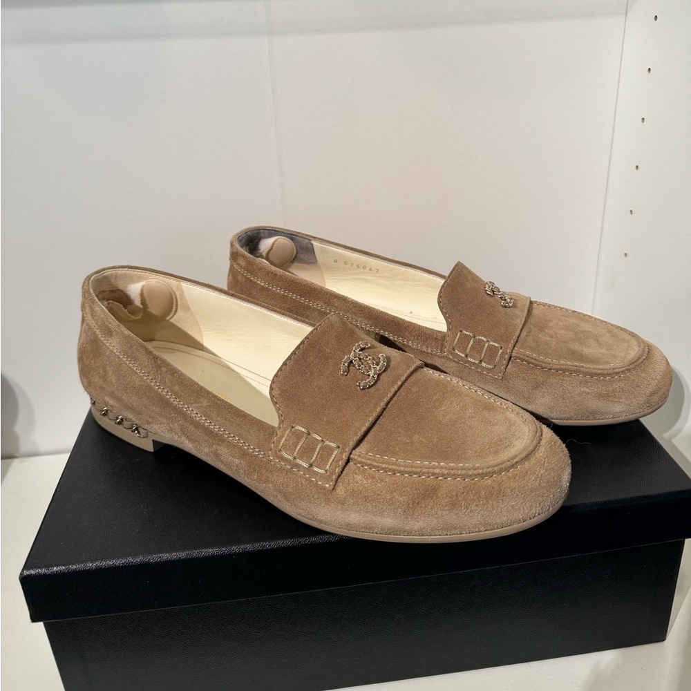 Chanel Suede Loafer